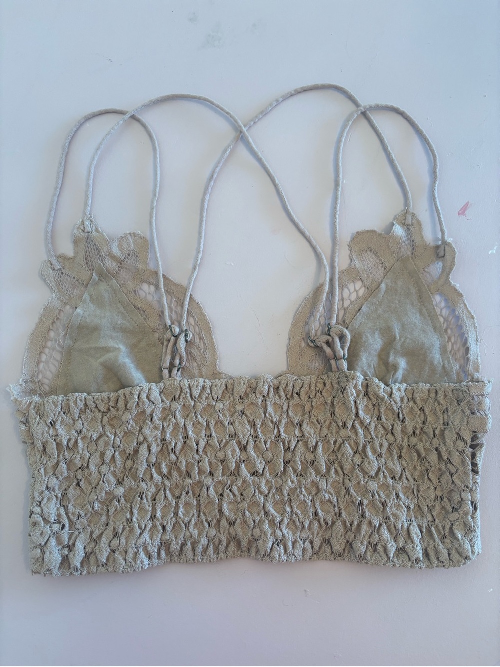 Free People Lace Bralette in Light Taupe - Picture 3 of 3